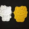 Hello Kitty Hamur Şekillendirici / Kurabiye Kalıbı / Seramik Kalıbı