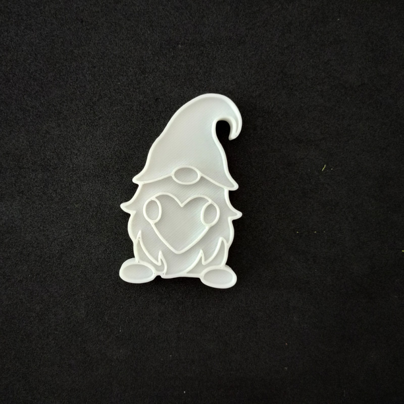 Kalpli Gnome Cüce Hamur Şekillendirici / Kurabiye Kalıbı / Seramik Kalıbı