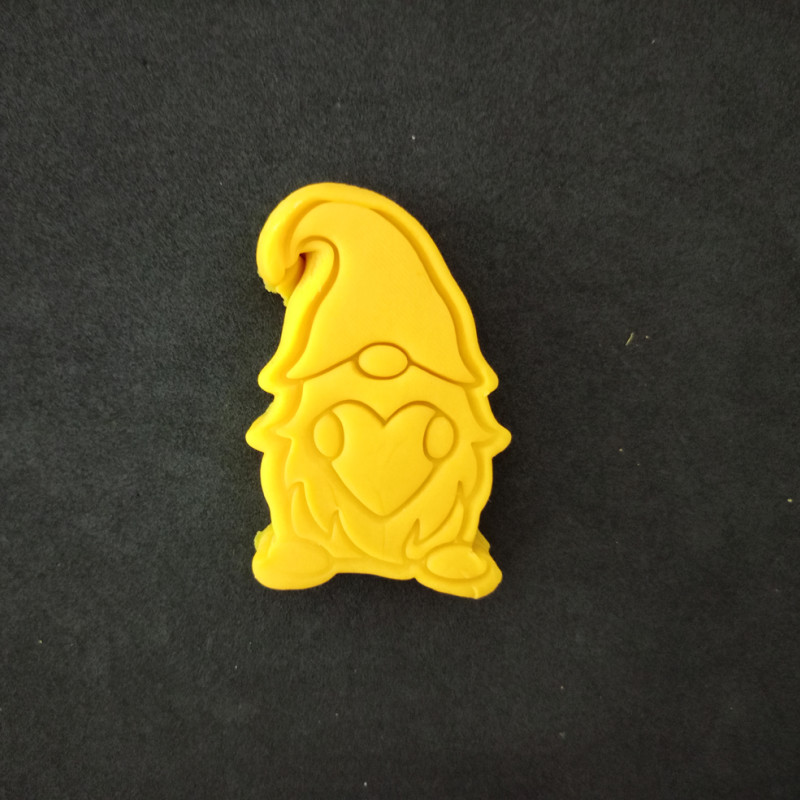 Kalpli Gnome Cüce Hamur Şekillendirici / Kurabiye Kalıbı / Seramik Kalıbı