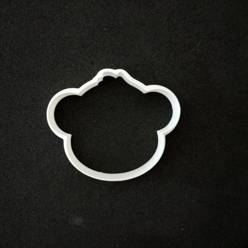 Sevimli Maymun Kafası Hamur Şekillendirici / Kurabiye Kalıbı / Seramik Kalıbı