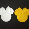 Mickey & Minnie Mouse Hamur Şekillendirici / Kurabiye Kalıbı / Seramik Kalıbı Set