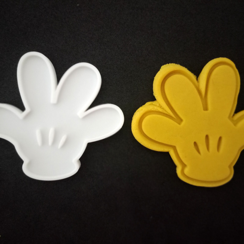 Mickey & Minnie Mouse Hamur Şekillendirici / Kurabiye Kalıbı / Seramik Kalıbı Set