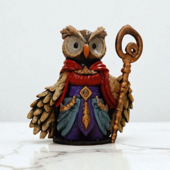 Healer (Şifacı) 3D Figür - Gizemli Baykuş Serisi - 010