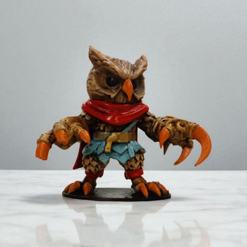 Shapeshifter (Şekil Değiştiren) 3D Figür - Gizemli Baykuş Serisi - 033