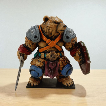 Bearbarian 3D Figür - Gizemli Baykuş Serisi - 042