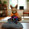 Fearless Fox (Korkusuz Tilki) 3D Figür - Gizemli Baykuş Serisi - 043