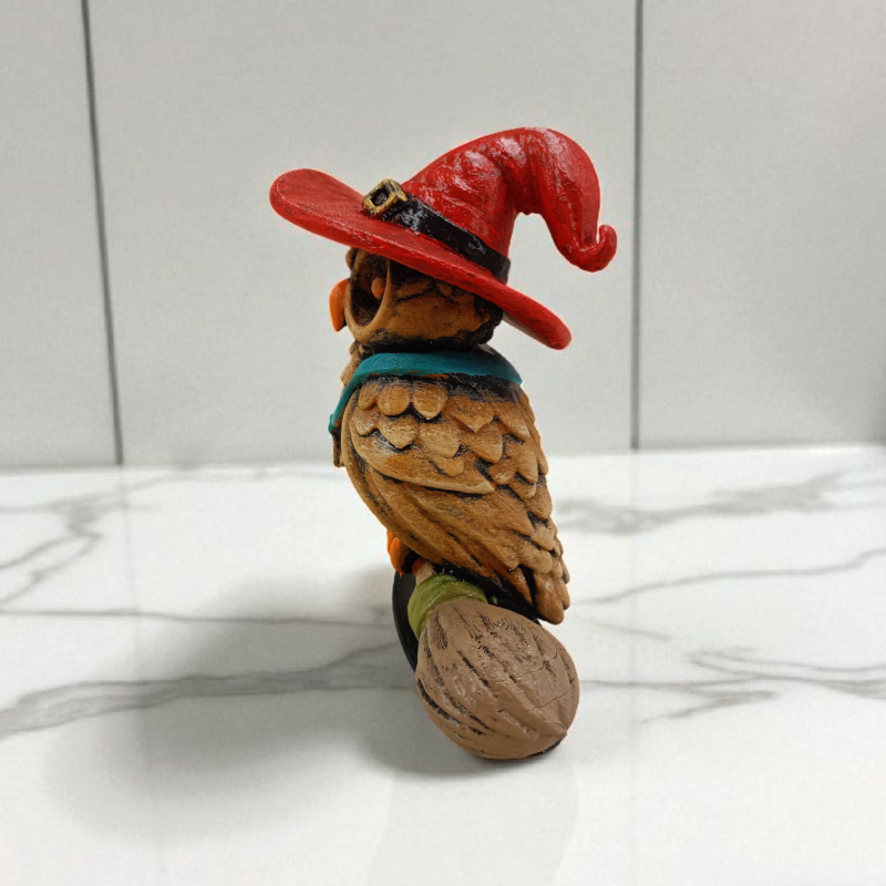 Witch (Cadı) 3D Figür - Gizemli Baykuş Serisi - 046