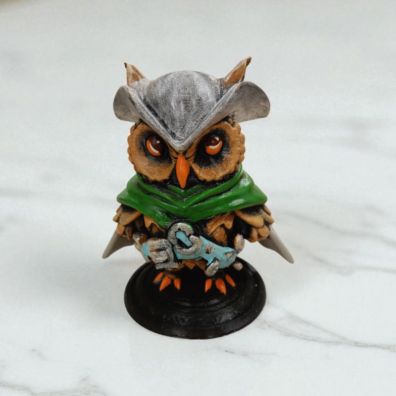 Navigator (Gezgin) 3D Figür - Gizemli Baykuş Serisi - 059