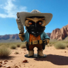 Outlaw (Kanunsuz) 3D Figür - Gizemli Baykuş Serisi - 061