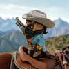 Outlaw (Kanunsuz) 3D Figür - Gizemli Baykuş Serisi - 061