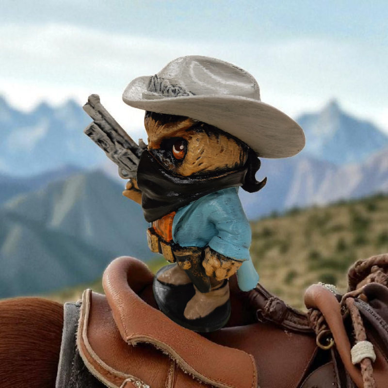 Outlaw (Kanunsuz) 3D Figür - Gizemli Baykuş Serisi - 061