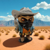 Outlaw (Kanunsuz) 3D Figür - Gizemli Baykuş Serisi - 061