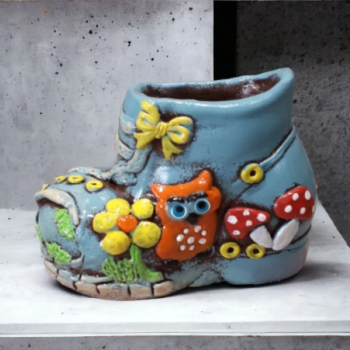 Ayakkabı Saksı Kalemlik