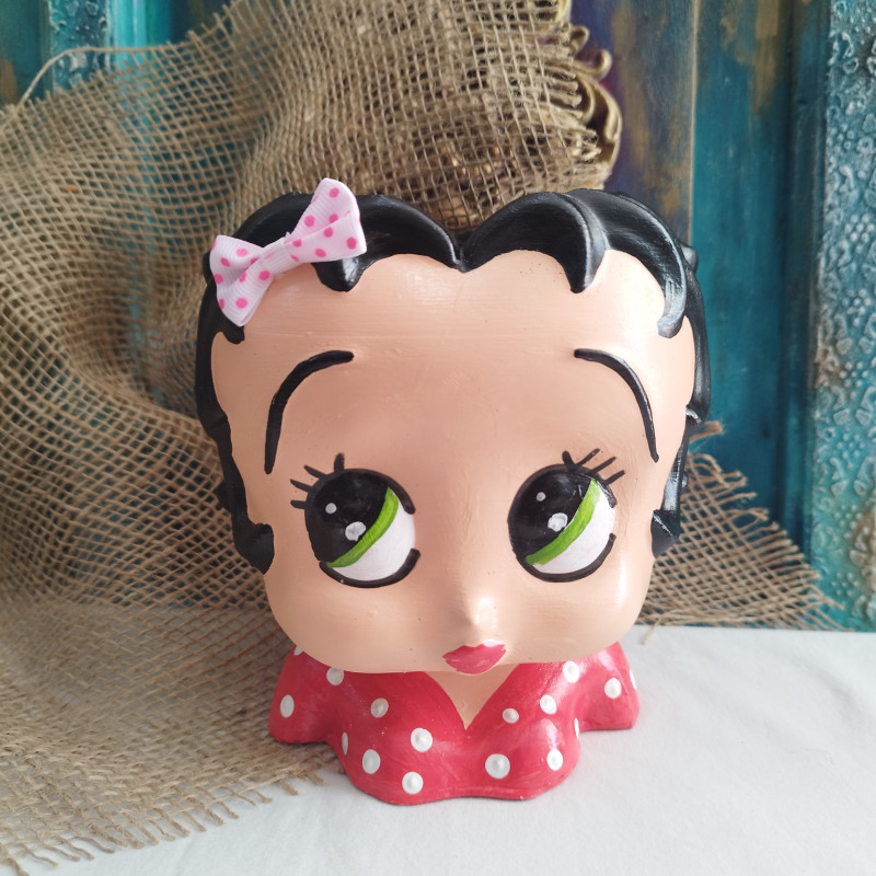 Betty Boop Saksı