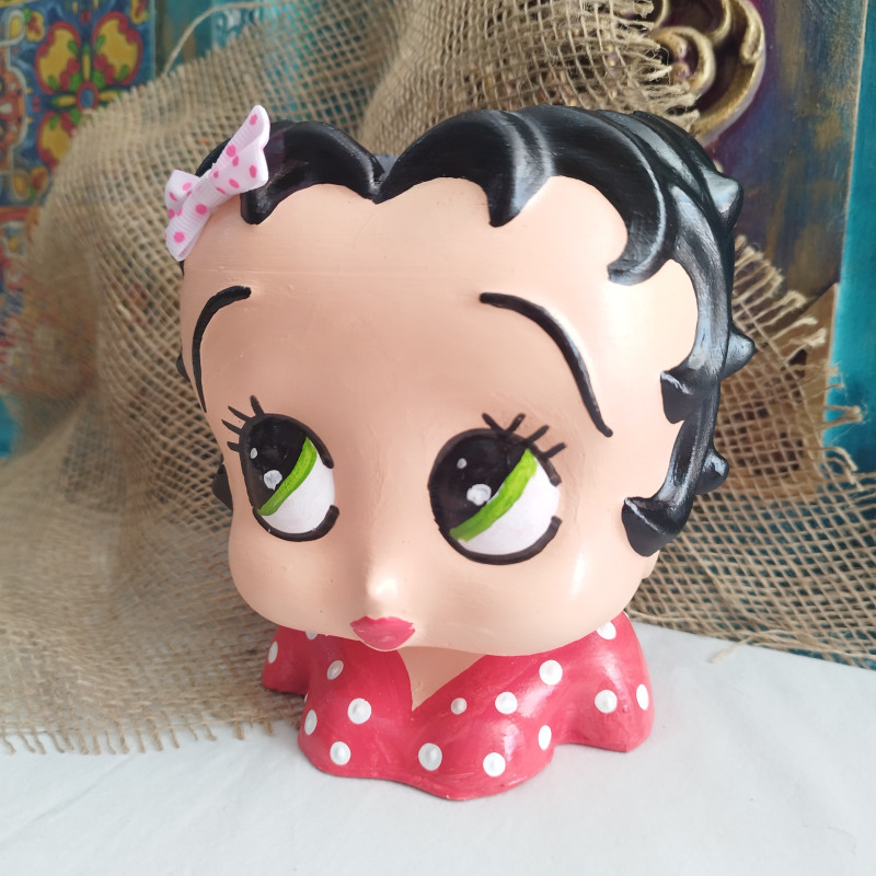 Betty Boop Saksı