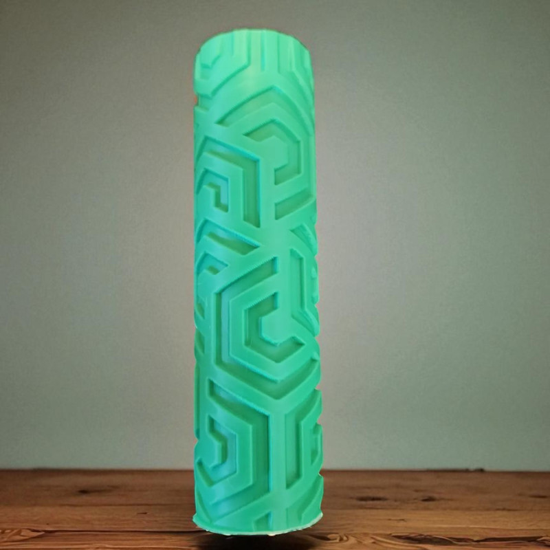 Model 009 - Polimer Kil Doku Oklavası / Seramik Çamuru Desen Rulosu