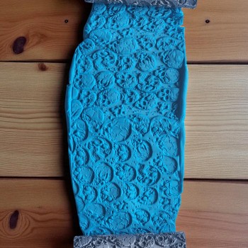 Model 068 - Polimer Kil Doku Oklavası / Seramik Çamuru Desen Rulosu